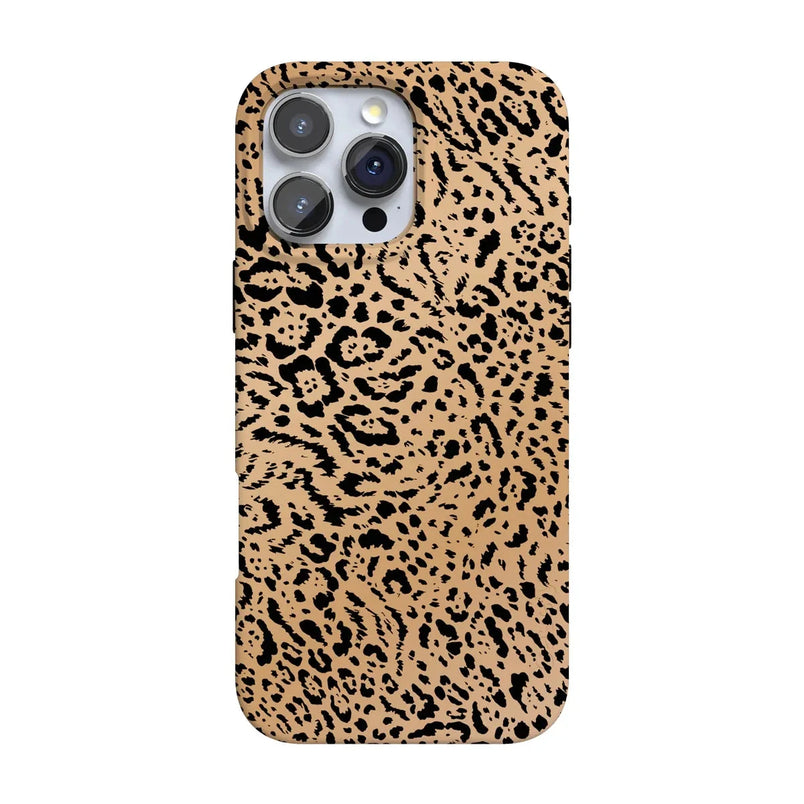 Born to Be Wild | Jaguar Print Case iPhone Case get.casely Classic + MagSafe® iPhone 16 Pro Max 