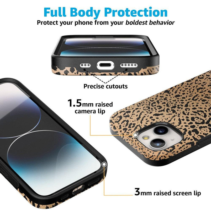 Born to Be Wild | Jaguar Print Case iPhone Case get.casely 