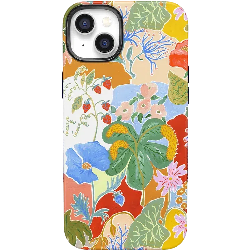 Botanical Blooms | Floral Patchwork Case iPhone Case get.casely Bold + MagSafe® iPhone 14 Plus