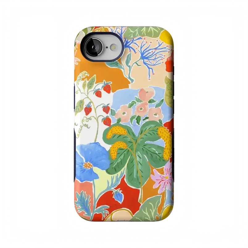 Botanical Blooms | Floral Patchwork Case iPhone Case get.casely Bold Flex + MagSafe® iPhone 16e 