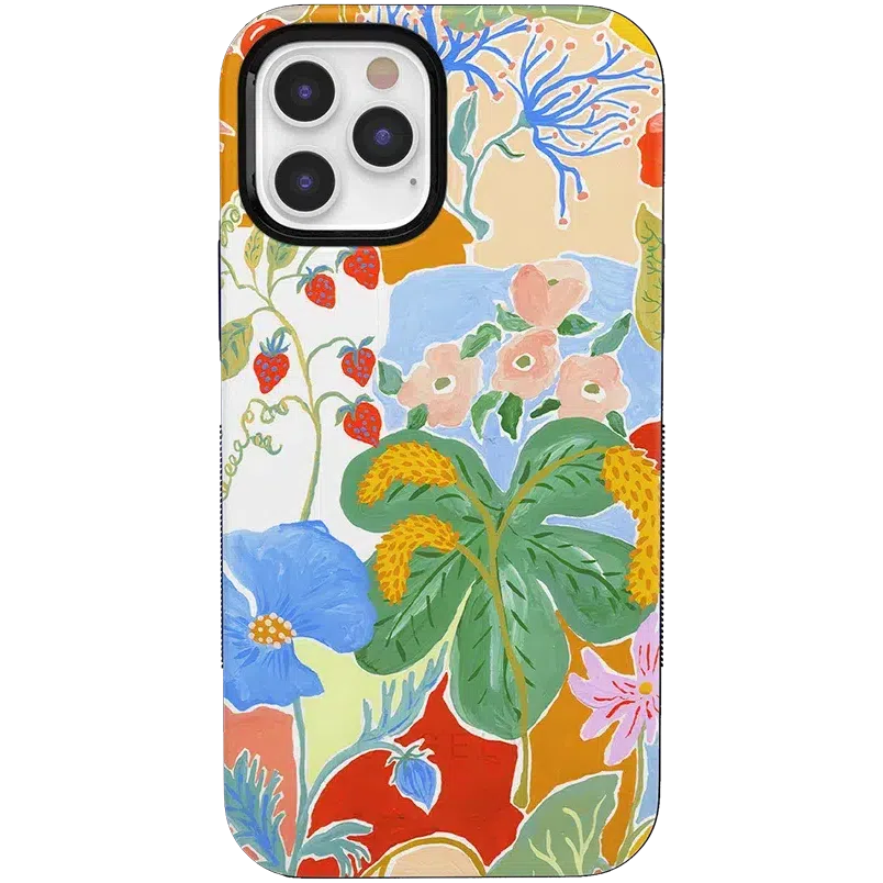 Botanical Blooms | Floral Patchwork Case iPhone Case get.casely Bold + MagSafe® iPhone 12 Pro Max