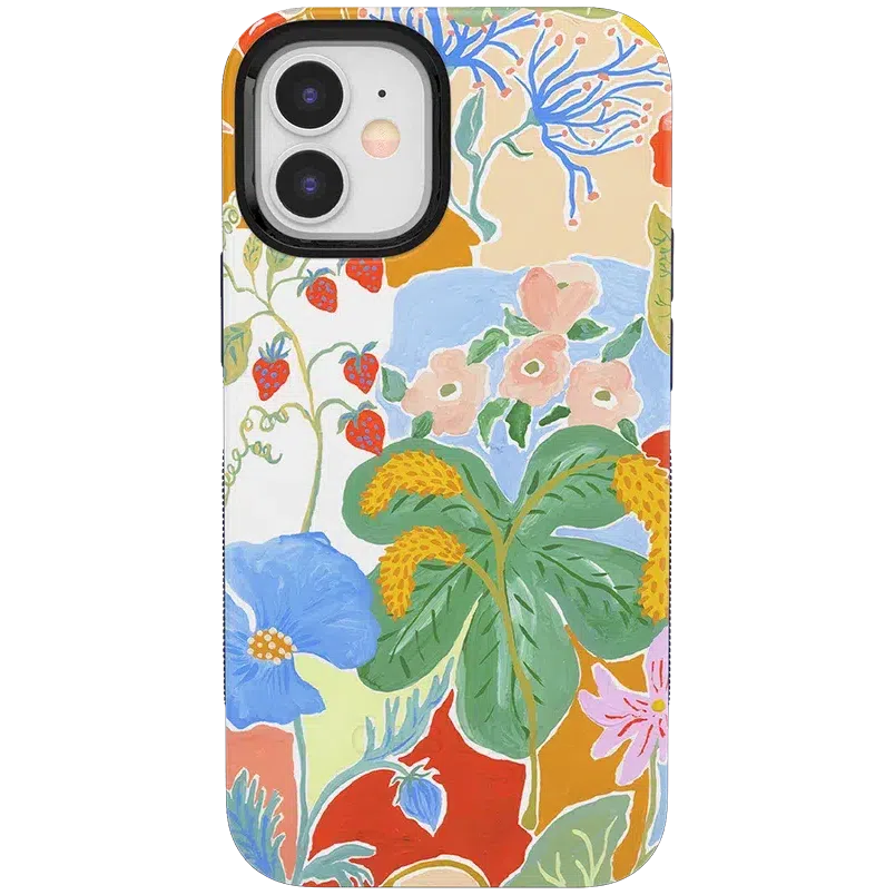 Botanical Blooms | Floral Patchwork Case iPhone Case get.casely Bold + MagSafe® iPhone 12 Pro