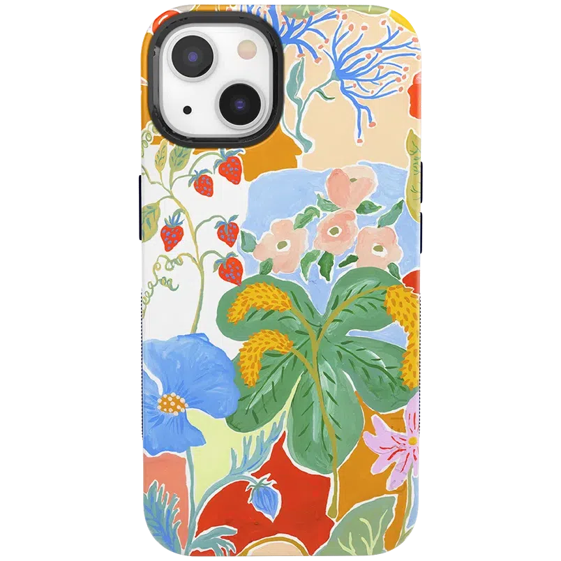 Botanical Blooms | Floral Patchwork Case iPhone Case get.casely Bold + MagSafe® iPhone 13
