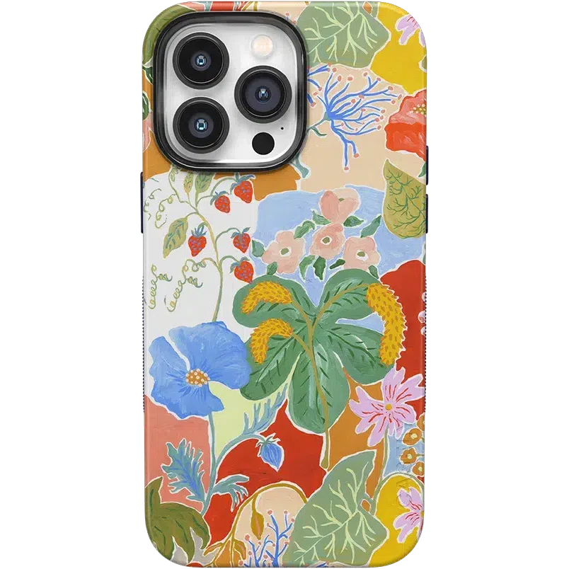 Botanical Blooms | Floral Patchwork Case iPhone Case get.casely Bold + MagSafe® iPhone 14 Pro Max