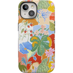 Botanical Blooms | Floral Patchwork Case iPhone Case get.casely Bold + MagSafe® iPhone 15 Plus