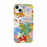 Botanical Blooms | Floral Patchwork Case iPhone Case get.casely Classic + MagSafe® iPhone 14 Plus 