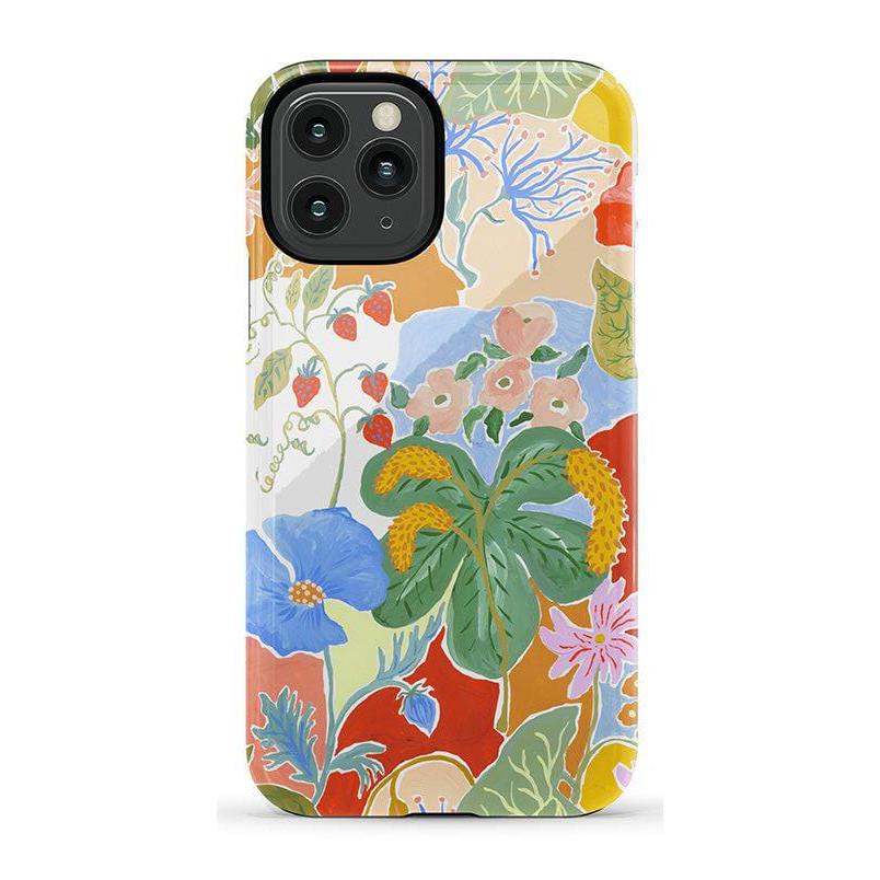 Botanical Blooms | Floral Patchwork Case iPhone Case get.casely Essential iPhone 11 Pro