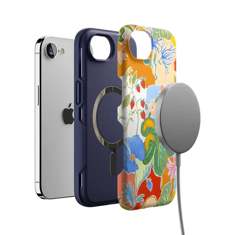 Botanical Blooms | Floral Patchwork Case iPhone Case get.casely 