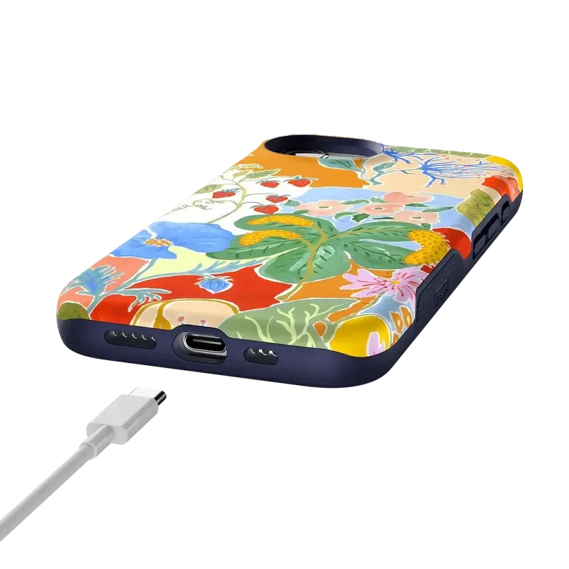 Botanical Blooms | Floral Patchwork Case iPhone Case get.casely 