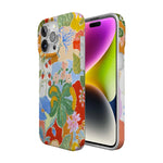 Botanical Blooms | Floral Patchwork Case iPhone Case get.casely 