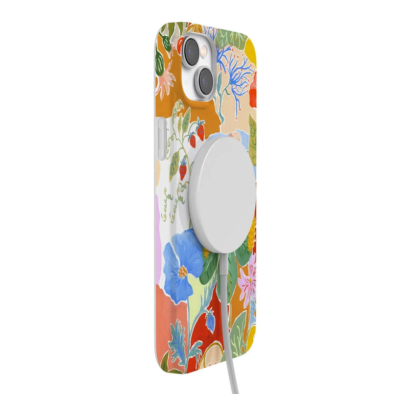 Botanical Blooms | Floral Patchwork Case iPhone Case get.casely 