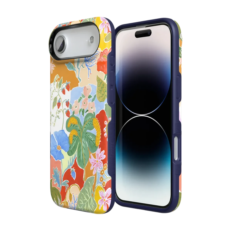 Botanical Blooms | Floral Patchwork Case iPhone Case get.casely 
