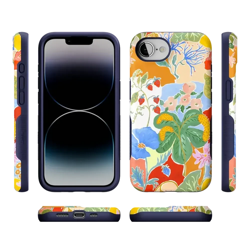 Botanical Blooms | Floral Patchwork Case iPhone Case get.casely 