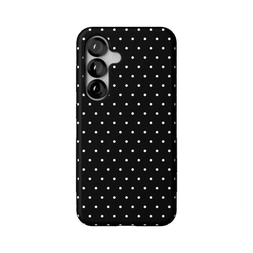 On the Dot | Black Polka Dot Case