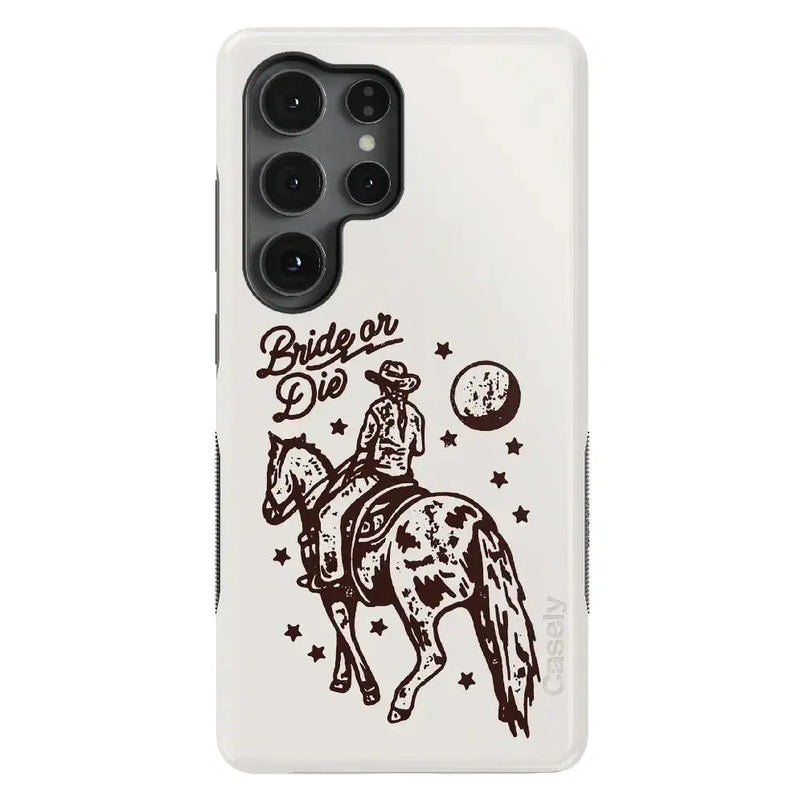 Bride or Die | Rodeo Bachelorette Case Phone Case Casetry Bold Flex + MagSafe® Galaxy S25 Ultra 