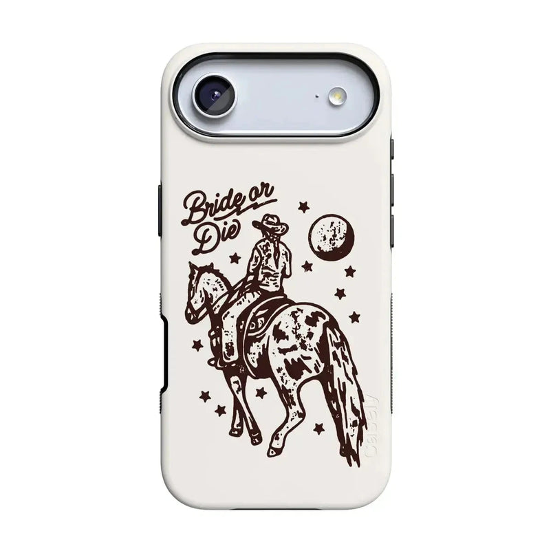 Bride or Die | Rodeo Bachelorette Case Phone Case Casetry Bold Flex + MagSafe® iPhone 17 Air 