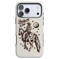 Bride or Die | Rodeo Bachelorette Case Phone Case Casetry Bold Flex + MagSafe® iPhone 17 Pro Max 