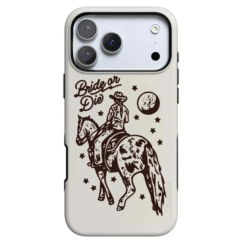 Bride or Die | Rodeo Bachelorette Case Phone Case Casetry Bold Flex + MagSafe® iPhone 17 Pro Max 