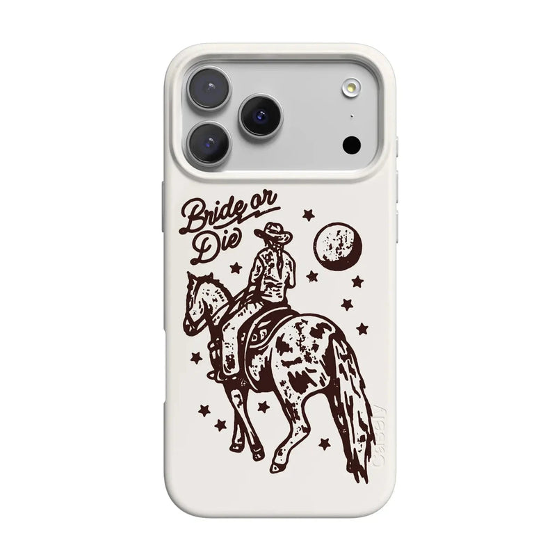 Bride or Die | Rodeo Bachelorette Case Phone Case Casetry Classic + MagSafe® iPhone 17 Pro Max 