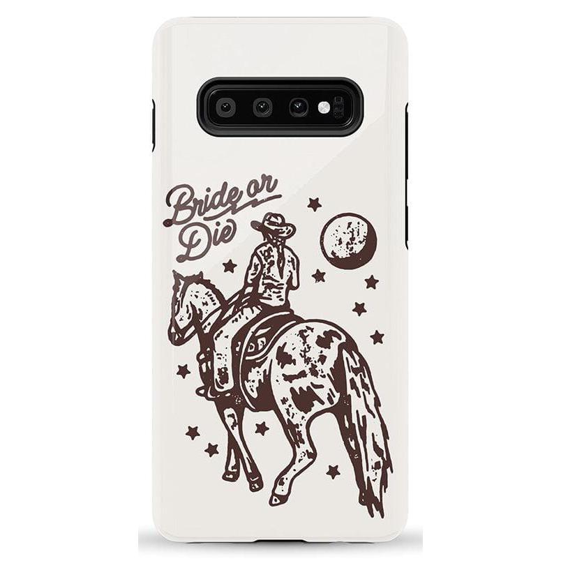 Bride or Die | Rodeo Bachelorette Case Phone Case Casetry Essential Galaxy S10 Plus