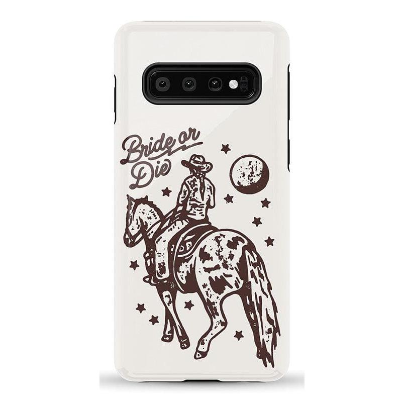 Bride or Die | Rodeo Bachelorette Case Phone Case Casetry Essential Galaxy S10