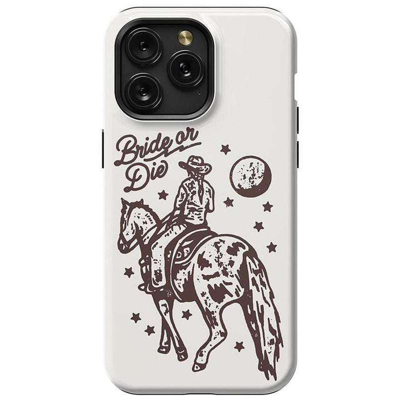 Bride or Die | Rodeo Bachelorette Case Phone Case Casetry Essential + MagSafe® iPhone 15 Pro Max