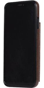 Brown Vegan Leather | Wallet Case iPhone Case get.casely 