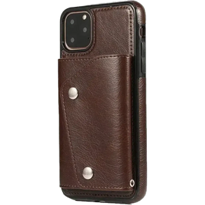 Brown Vegan Leather | Wallet Case iPhone Case get.casely Wallet iPhone 11 Pro 