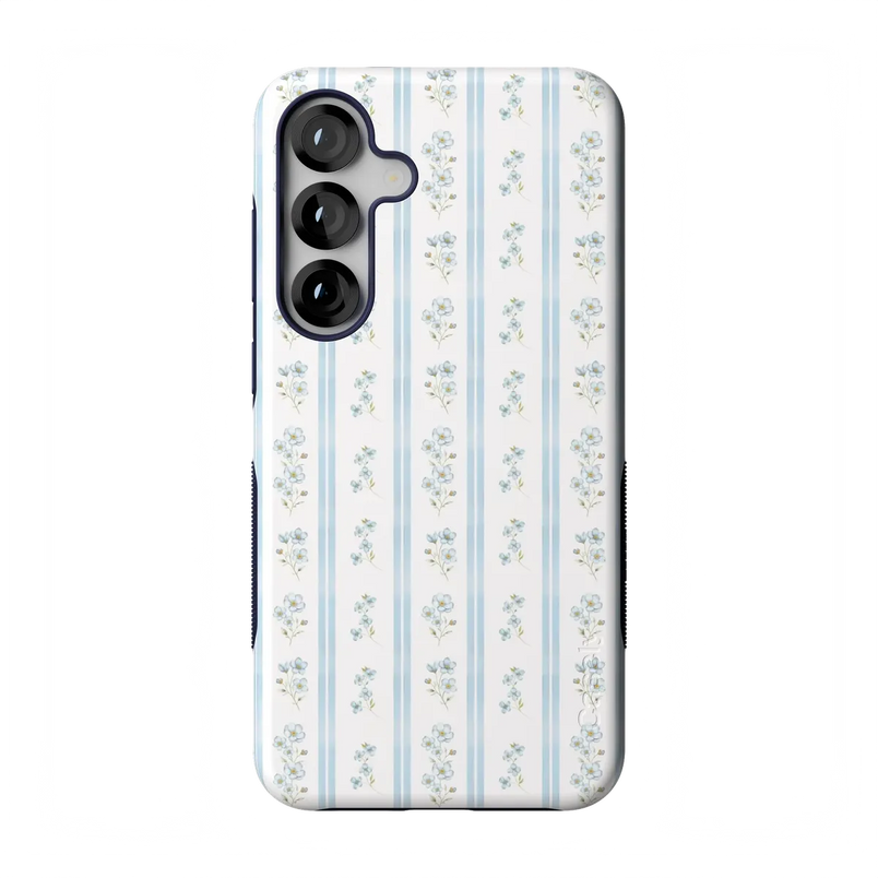 Cottage Stripe | Blue Floral Case
