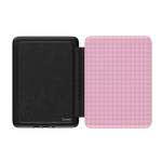 Sweet Jam | Light Pink Gingham Kindle Case