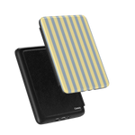 Coastline Stripes | Blue & Yellow Kindle Case