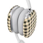 Cedar Lane | Black & Cream Gingham AirPods Max Case