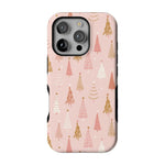 Bubblegum Forest | Christmas Tree Case Phone Case Casetry Bold + MagSafe® iPhone 16 Pro