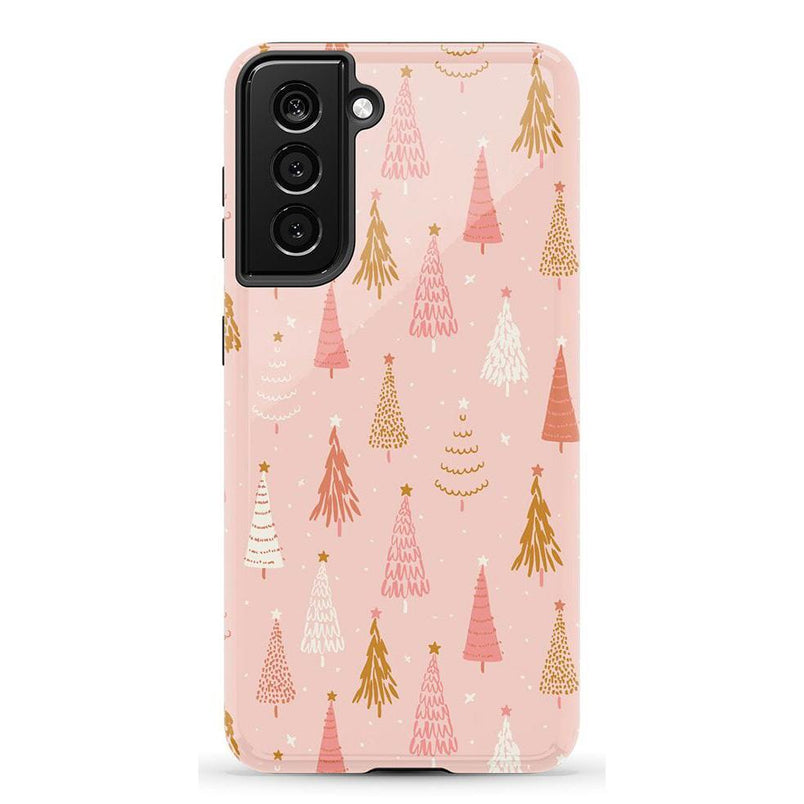 Bubblegum Forest | Christmas Tree Case Phone Case Casetry Essential Galaxy S21