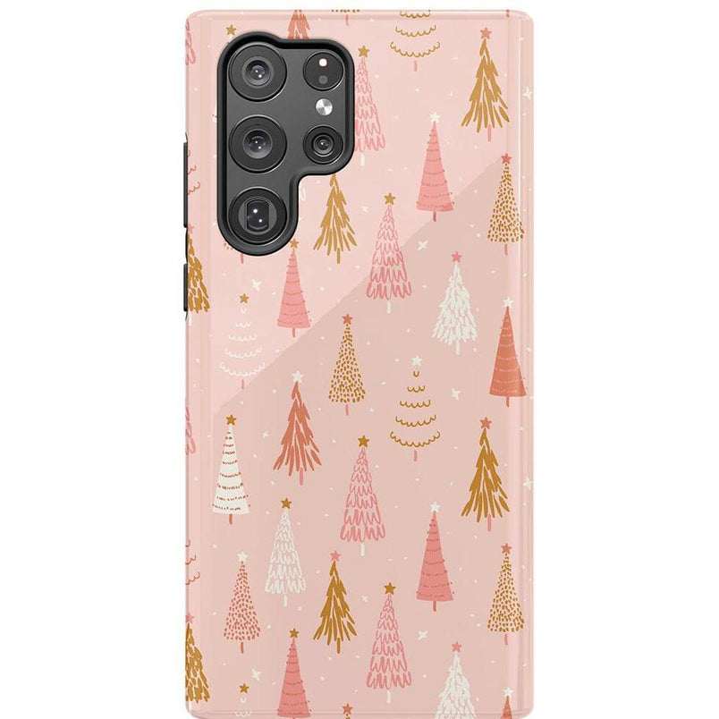 Bubblegum Forest | Christmas Tree Case Phone Case Casetry Essential Galaxy S22 Ultra