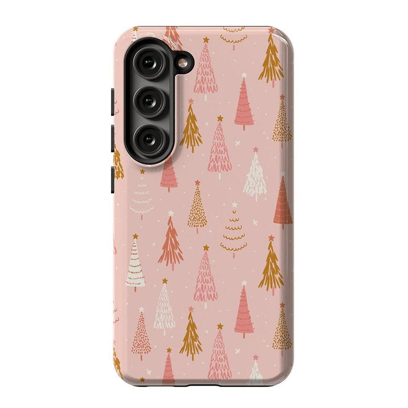 Bubblegum Forest | Christmas Tree Case Phone Case Casetry Essential Galaxy S23