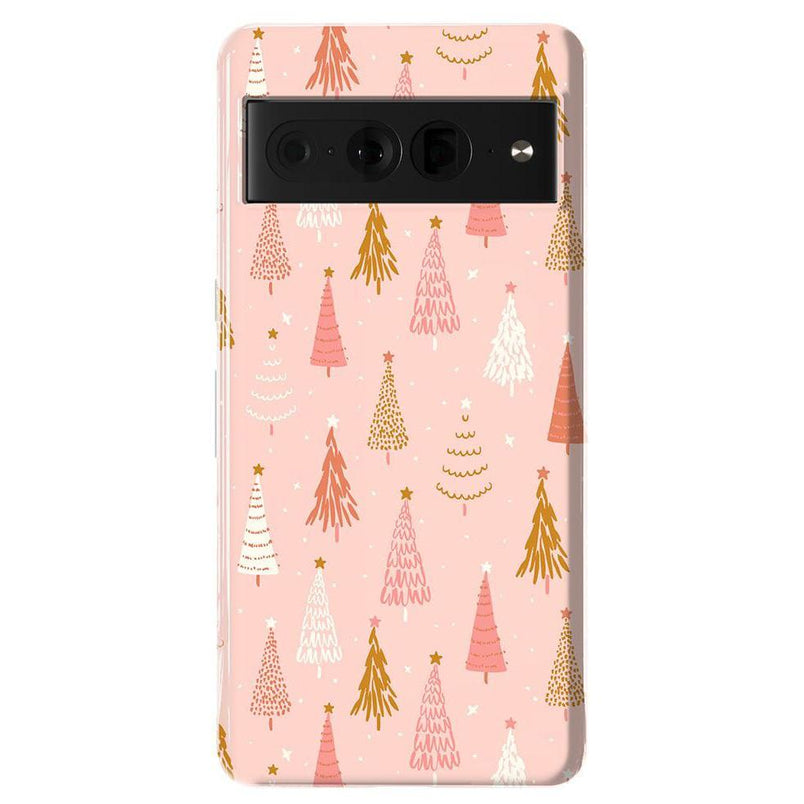 Bubblegum Forest | Christmas Tree Case Phone Case Casetry Essential Google Pixel 7 Pro