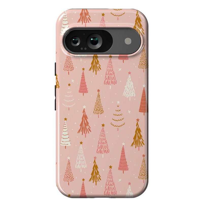 Bubblegum Forest | Christmas Tree Case Phone Case Casetry Essential Google Pixel 9