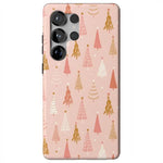 Bubblegum Forest | Christmas Tree Case Phone Case Casetry Essential + MagSafe® Galaxy S25 Ultra