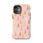 Bubblegum Forest | Christmas Tree Case Phone Case Casetry Essential + MagSafe® iPhone 12 Mini