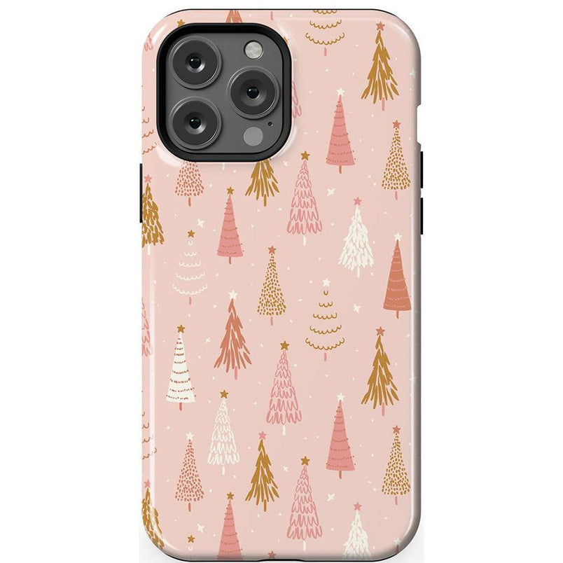 Bubblegum Forest | Christmas Tree Case Phone Case Casetry Essential + MagSafe® iPhone 13 Pro Max