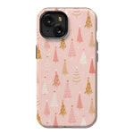 Bubblegum Forest | Christmas Tree Case Phone Case Casetry Essential + MagSafe® iPhone 15