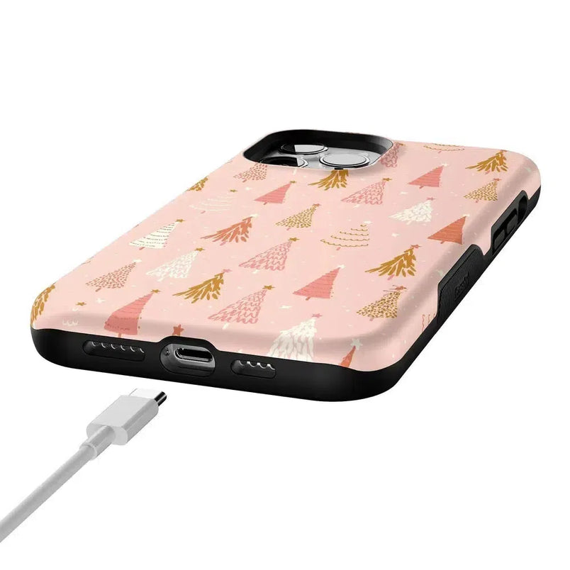 Bubblegum Forest | Christmas Tree Case Phone Case Casetry 