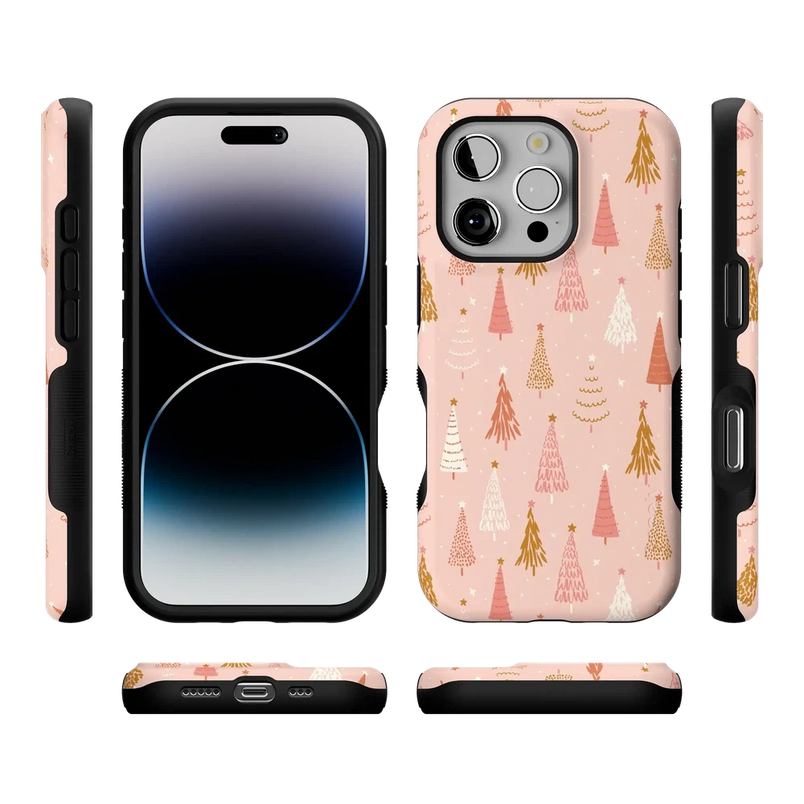 Bubblegum Forest | Christmas Tree Case Phone Case Casetry 