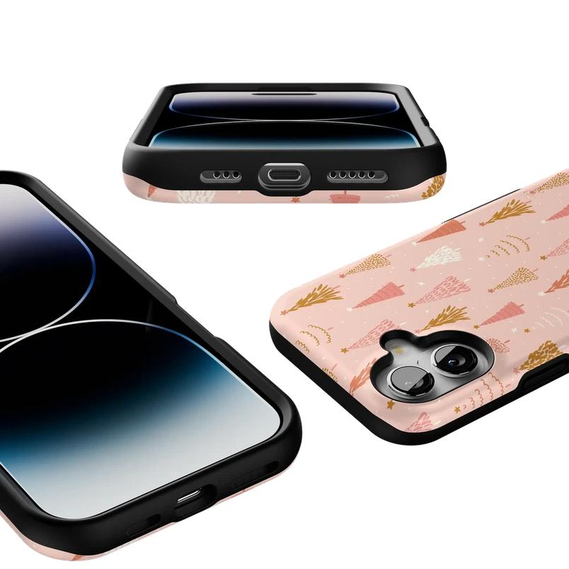 Bubblegum Forest | Christmas Tree Case Phone Case Casetry 