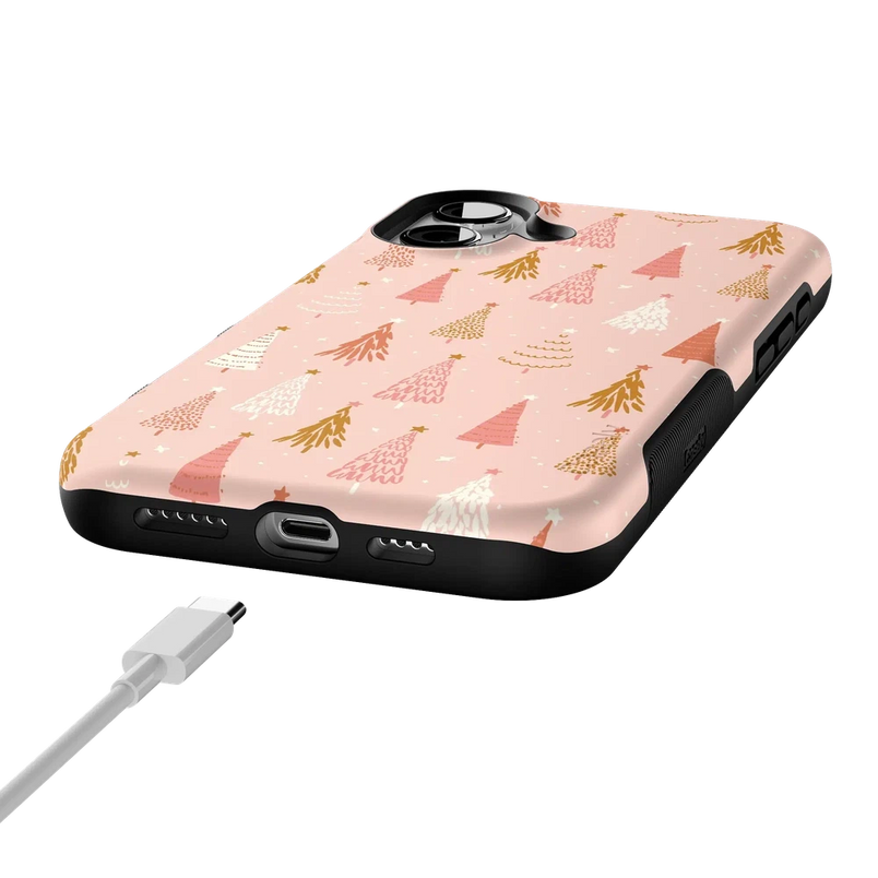 Bubblegum Forest | Christmas Tree Case Phone Case Casetry 
