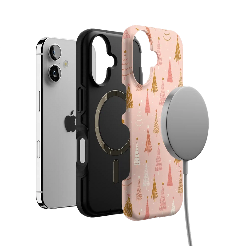 Bubblegum Forest | Christmas Tree Case Phone Case Casetry 