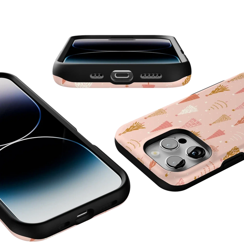 Bubblegum Forest | Christmas Tree Case Phone Case Casetry 