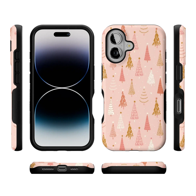 Bubblegum Forest | Christmas Tree Case Phone Case Casetry 