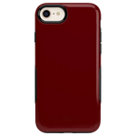 Burgundy Red on Black | Ultra-Protective Bold Case iPhone Case get.casely Bold iPhone 6/7/8 